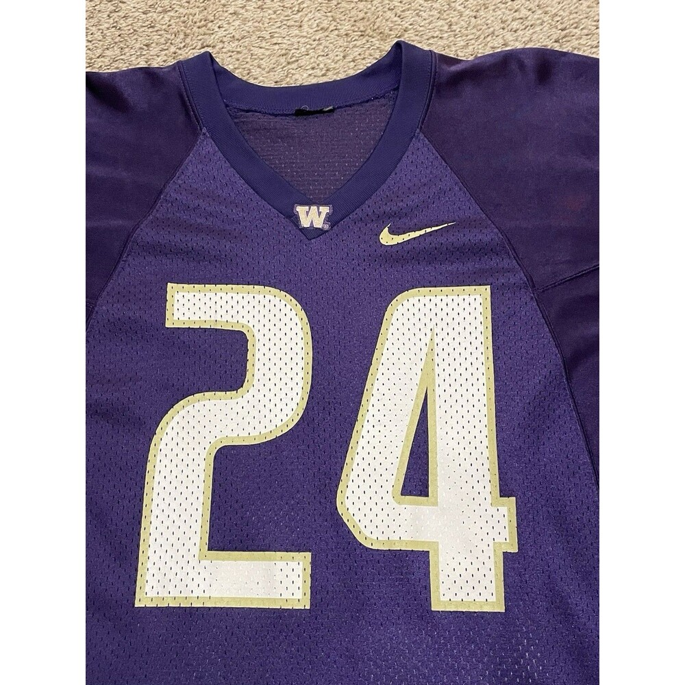 Vintage University of Washington Football Jersey Nike Men’s Size M Huskies #24 - Picture 2 of 6